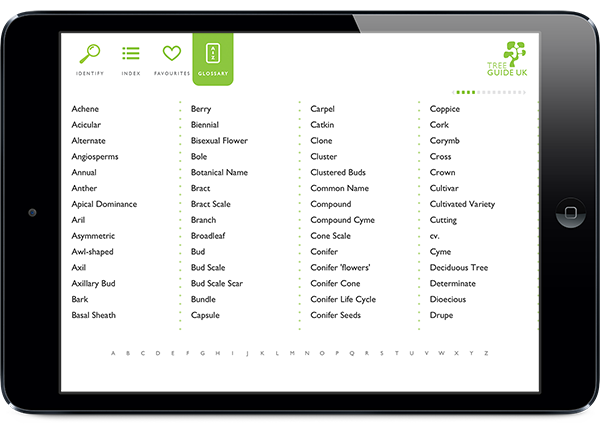 Screenshot of Tree Guide UK